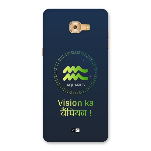 Aquarius Vision Back Case for Galaxy C9 Pro