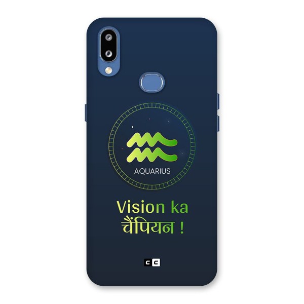 Aquarius Vision Back Case for Galaxy M01s