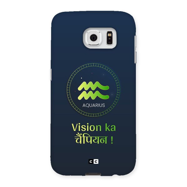 Aquarius Vision Back Case for Galaxy S6