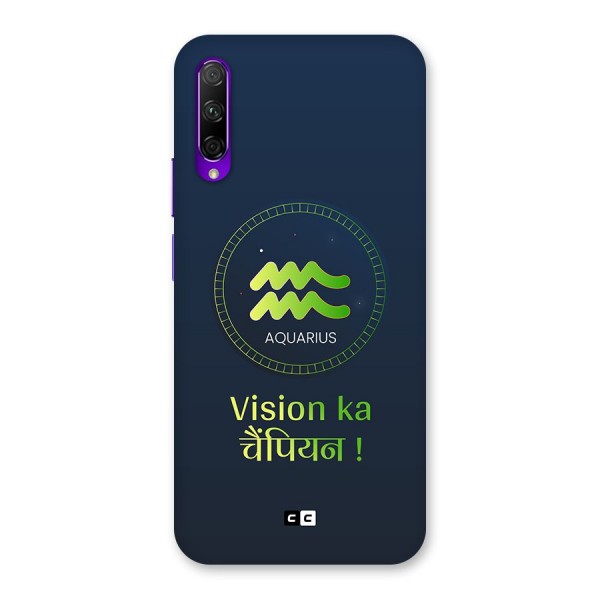 Aquarius Vision Back Case for Honor 9X Pro