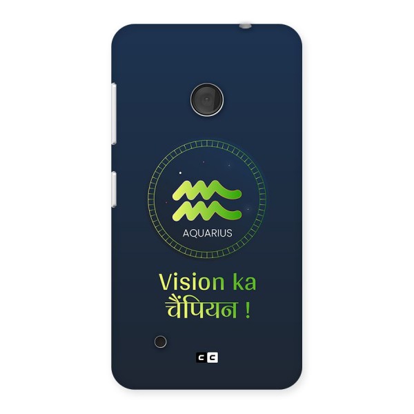 Aquarius Vision Back Case for Lumia 530