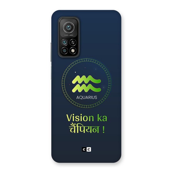 Aquarius Vision Back Case for Mi 10T Pro 5G