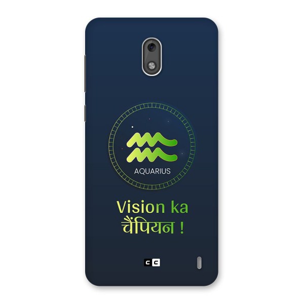 Aquarius Vision Back Case for Nokia 2