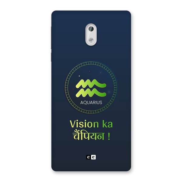 Aquarius Vision Back Case for Nokia 3