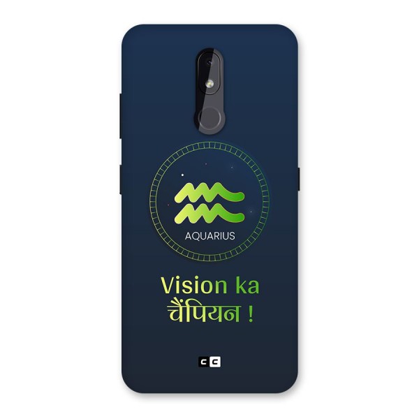 Aquarius Vision Back Case for Nokia 3.2