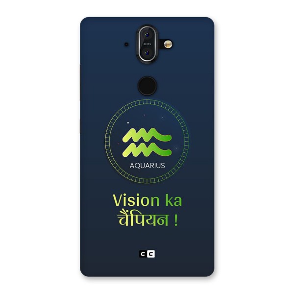 Aquarius Vision Back Case for Nokia 8 Sirocco