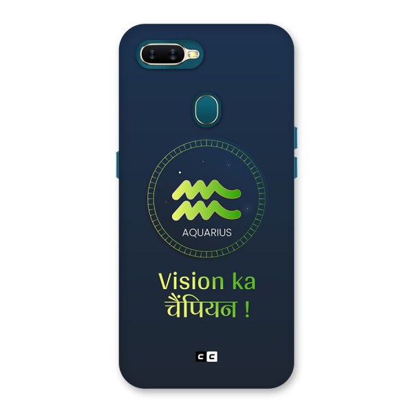 Aquarius Vision Back Case for Oppo A11k