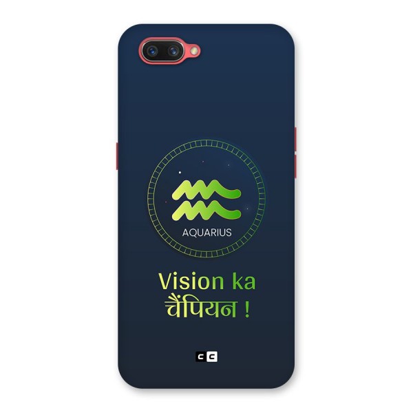 Aquarius Vision Back Case for Oppo A3s