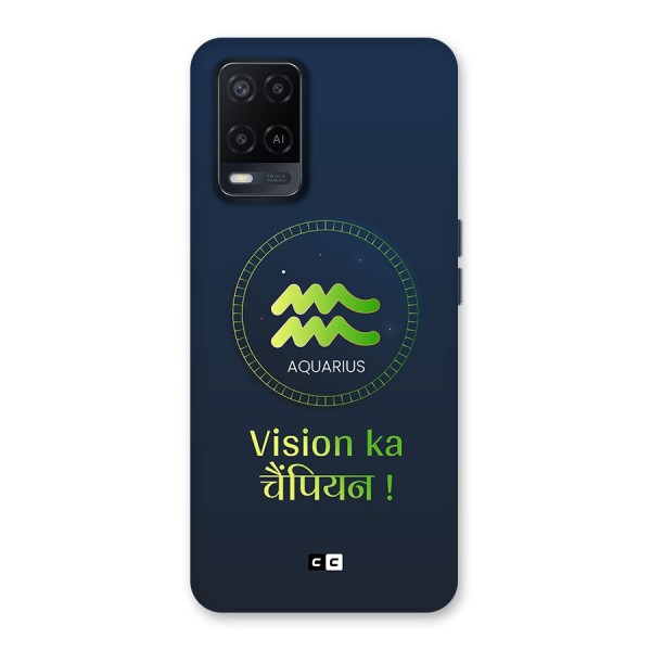 Aquarius Vision Back Case for Oppo A54