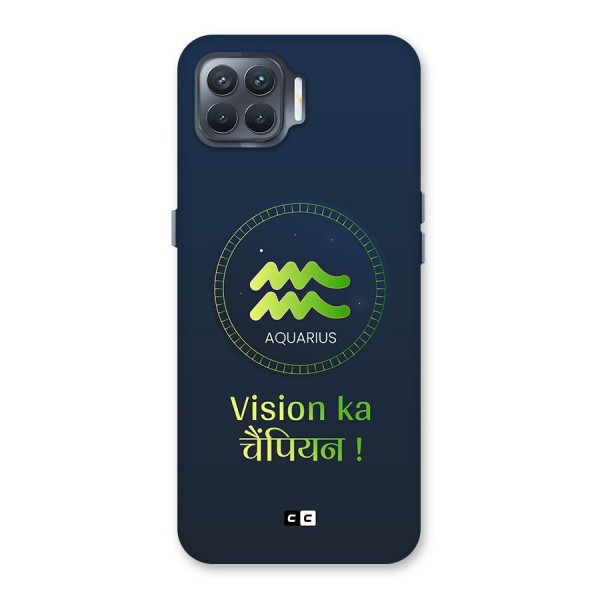 Aquarius Vision Back Case for Oppo F17 Pro