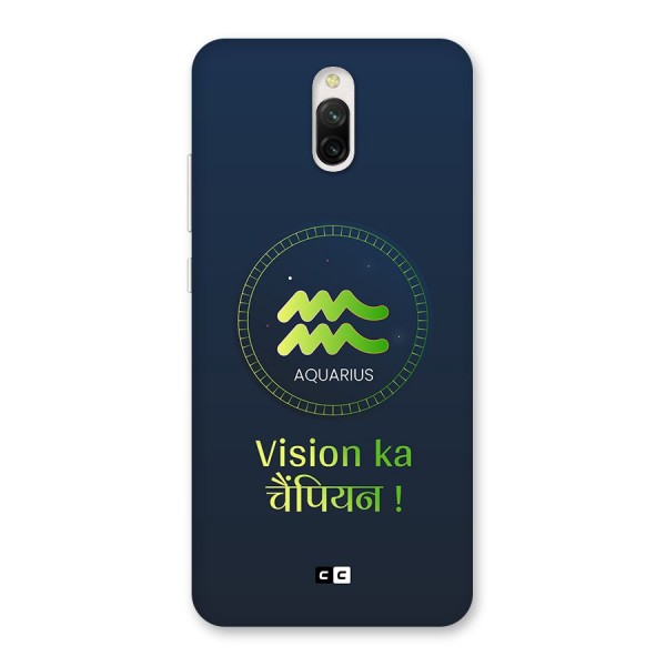 Aquarius Vision Back Case for Redmi 8A Dual