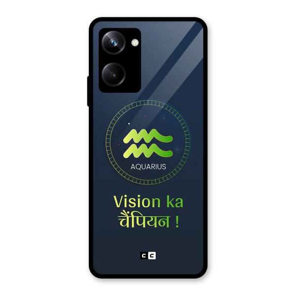 Aquarius Vision Glass Back Case for Realme 10 Pro