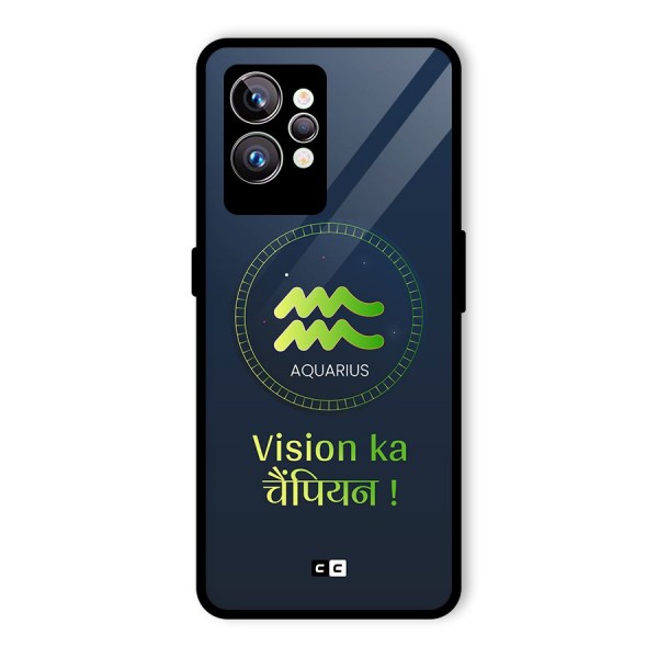 Aquarius Vision Glass Back Case for Realme GT2 Pro