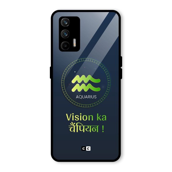 Aquarius Vision Glass Back Case for Realme GT 5G