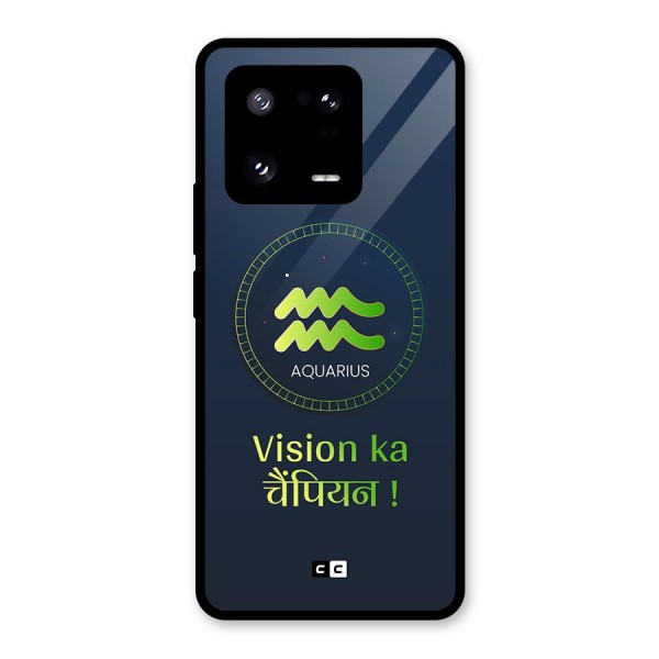 Aquarius Vision Glass Back Case for Xiaomi 13 Pro