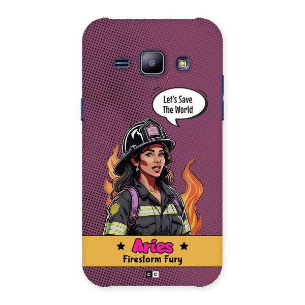 Aries Fury Back Case for Galaxy J1