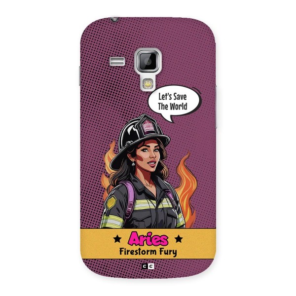 Aries Fury Back Case for Galaxy S Duos