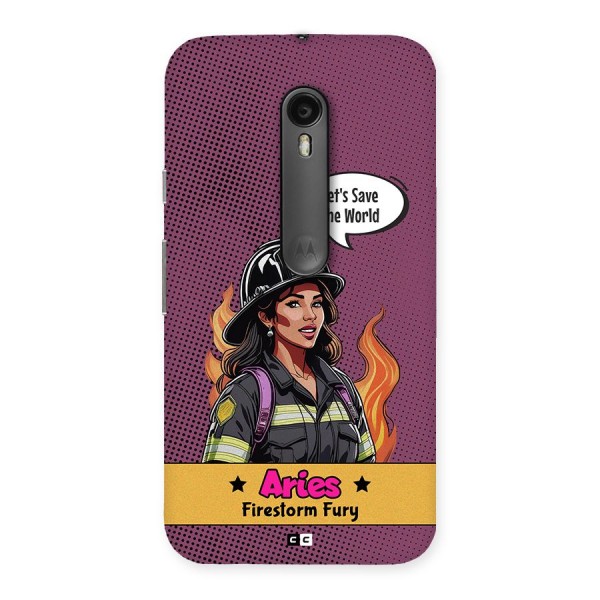 Aries Fury Back Case for Moto G3