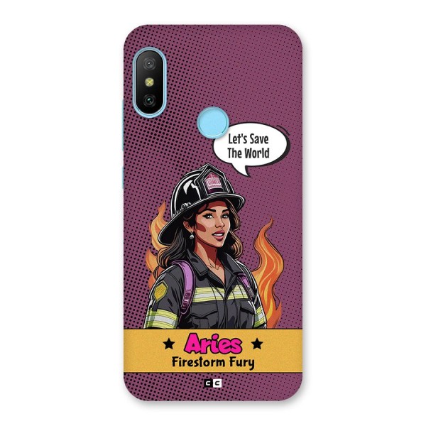 Aries Fury Back Case for Redmi 6 Pro