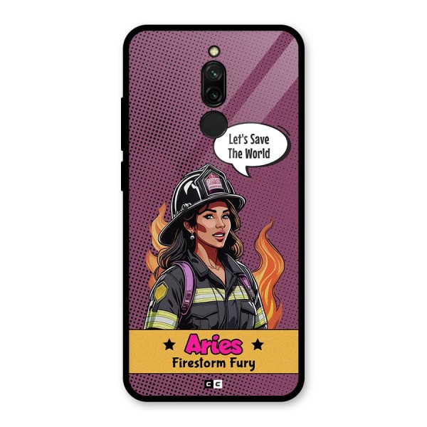 Aries Fury Back Case for Redmi 8