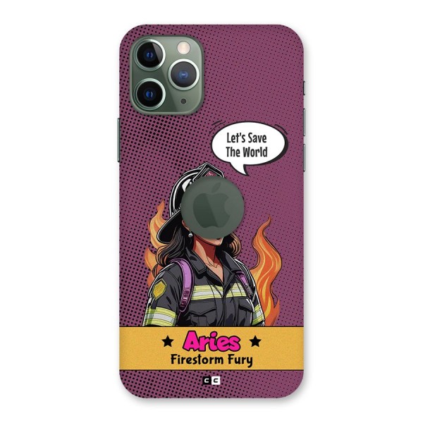 Aries Fury Back Case for iPhone 11 Pro Logo Cut