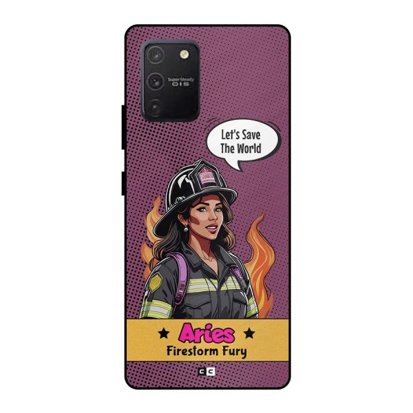 Aries Fury Metal Back Case for Galaxy S10 Lite