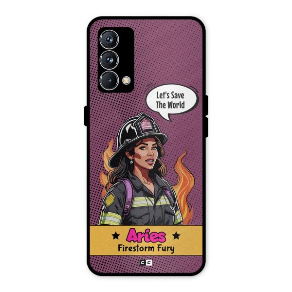 Aries Fury Metal Back Case for Realme GT Master Edition