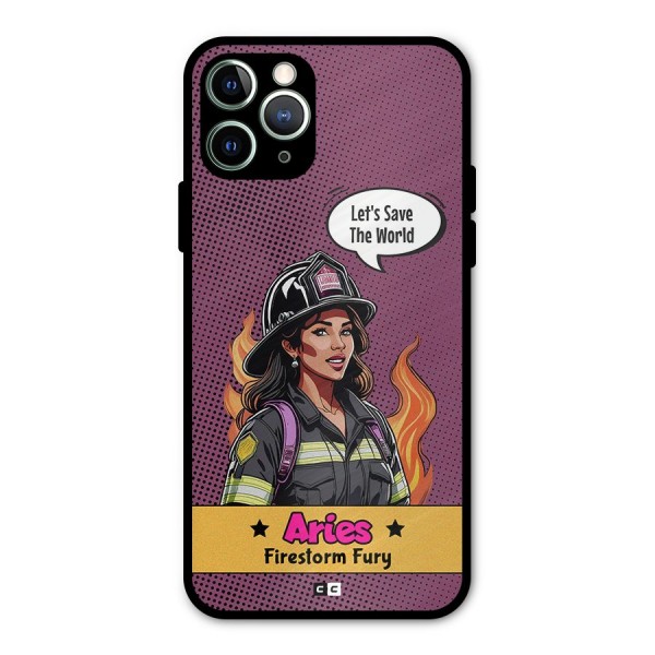 Aries Fury Metal Back Case for iPhone 11 Pro Max