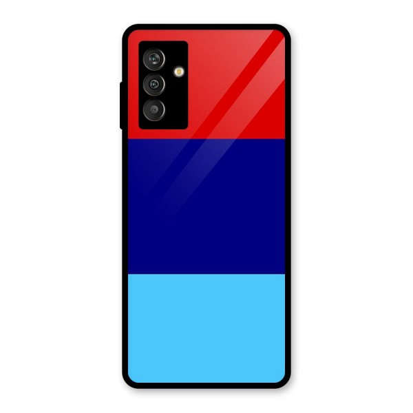 Armed Forces Stripes Glass Back Case for Galaxy M13