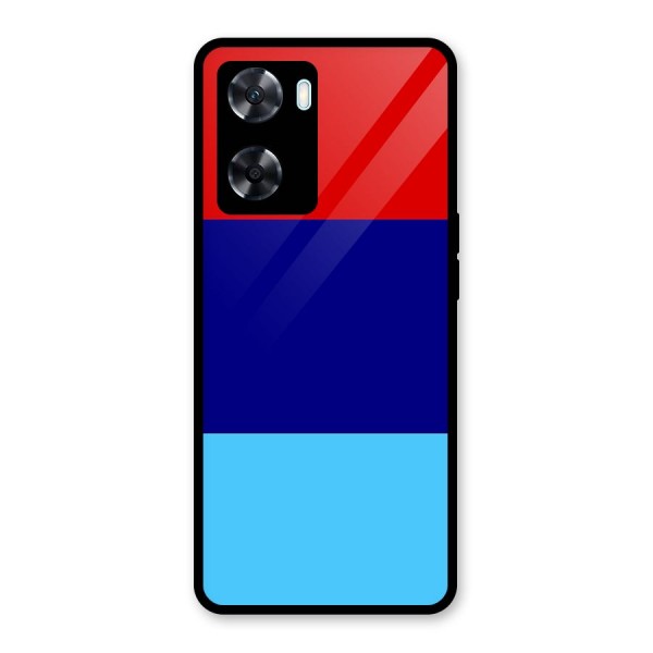 Armed Forces Stripes Glass Back Case for Oppo A77s