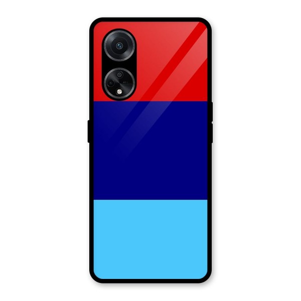 Armed Forces Stripes Glass Back Case for Oppo F23