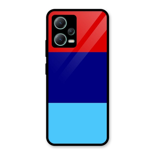 Armed Forces Stripes Glass Back Case for Poco X5