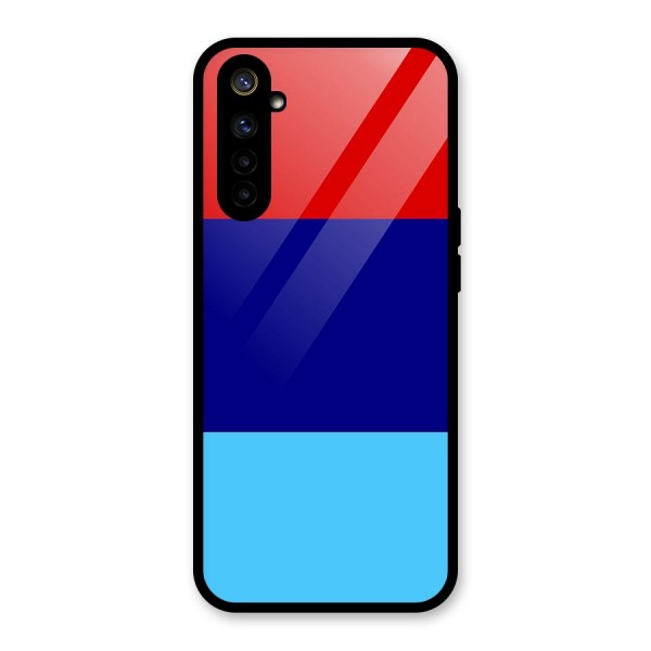 Armed Forces Stripes Glass Back Case for Realme 6