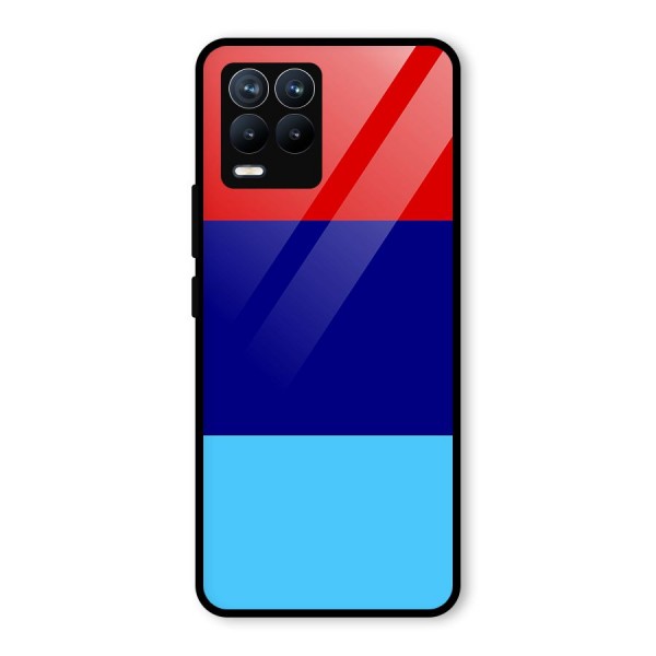 Armed Forces Stripes Glass Back Case for Realme 8