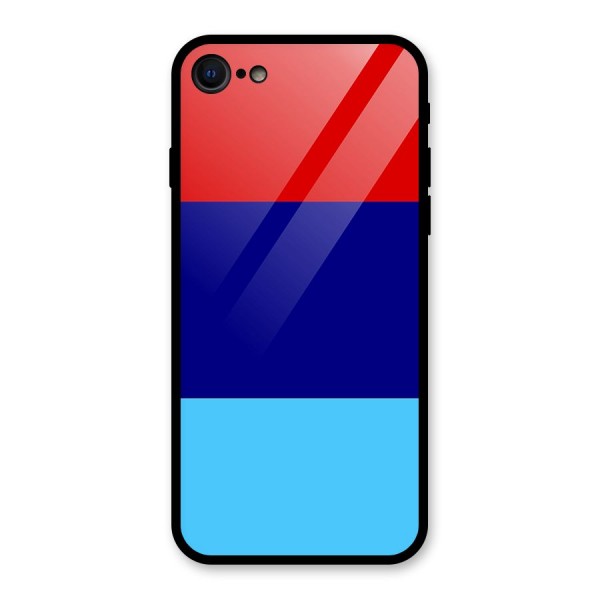 Armed Forces Stripes Glass Back Case for iPhone 8