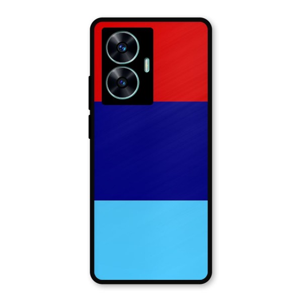 Armed Forces Stripes Metal Back Case for Realme C55