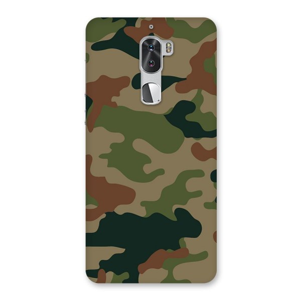 Army Camouflage Back Case for Coolpad Cool 1