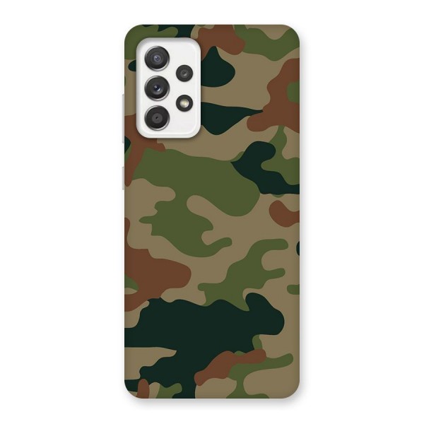 Army Camouflage Back Case for Galaxy A52