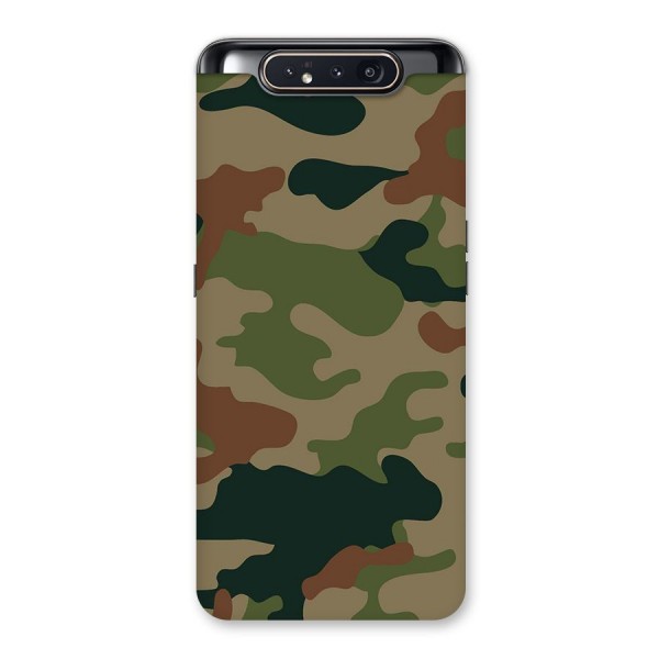 Army Camouflage Back Case for Galaxy A80