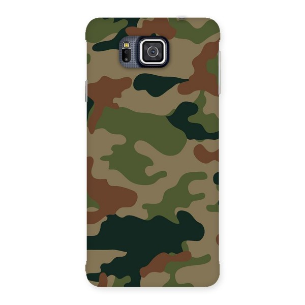 Army Camouflage Back Case for Galaxy Alpha