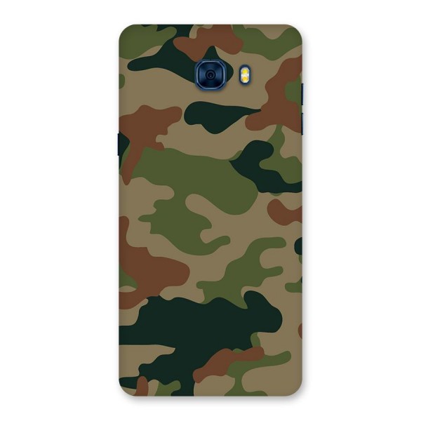 Army Camouflage Back Case for Galaxy C7 Pro