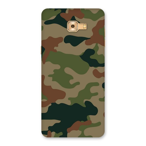 Army Camouflage Back Case for Galaxy C9 Pro