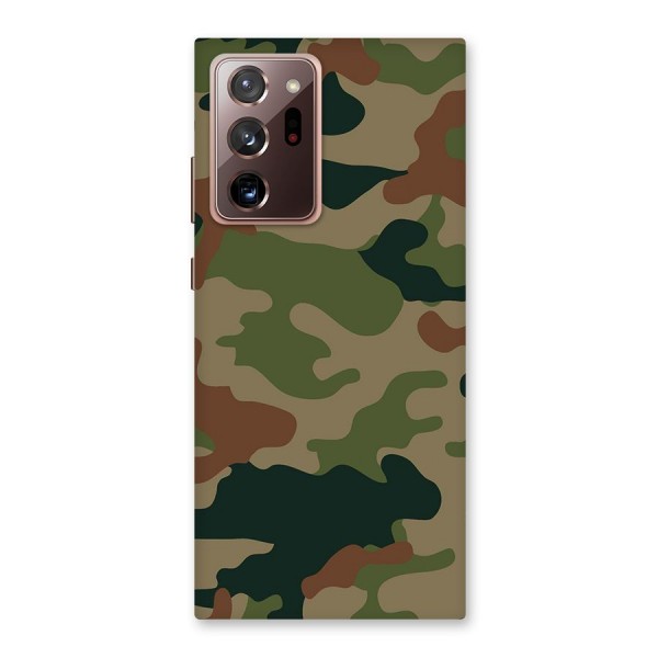 Army Camouflage Back Case for Galaxy Note 20 Ultra