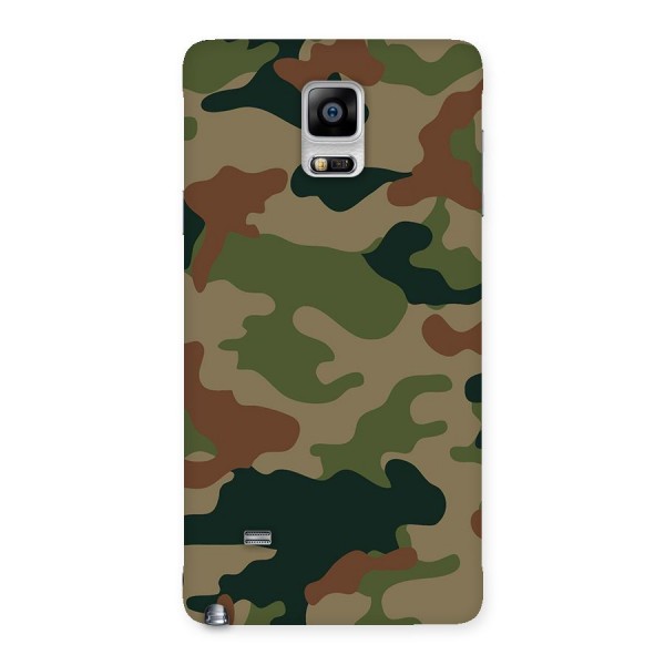 Army Camouflage Back Case for Galaxy Note 4