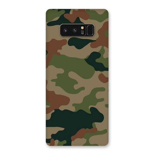 Army Camouflage Back Case for Galaxy Note 8