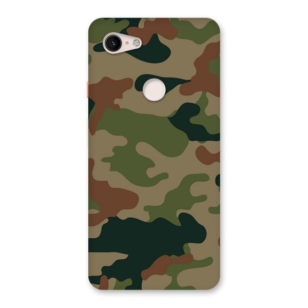 Army Camouflage Back Case for Google Pixel 3 XL