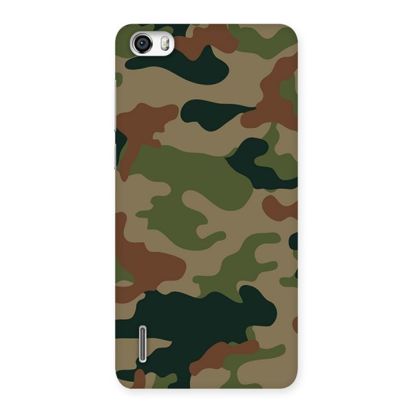 Army Camouflage Back Case for Honor 6