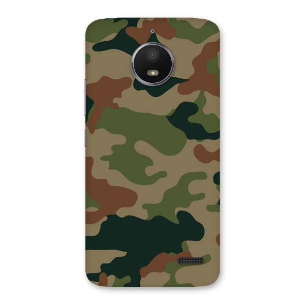 Army Camouflage Back Case for Moto E4