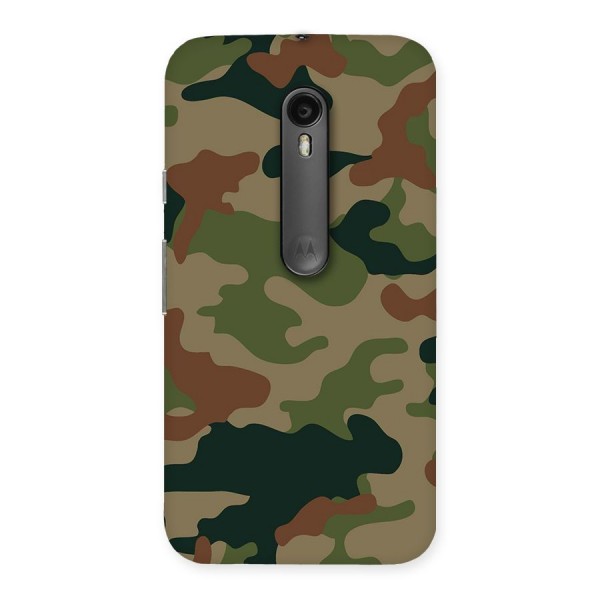 Army Camouflage Back Case for Moto G3