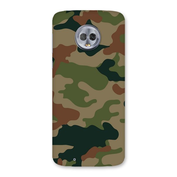 Army Camouflage Back Case for Moto G6